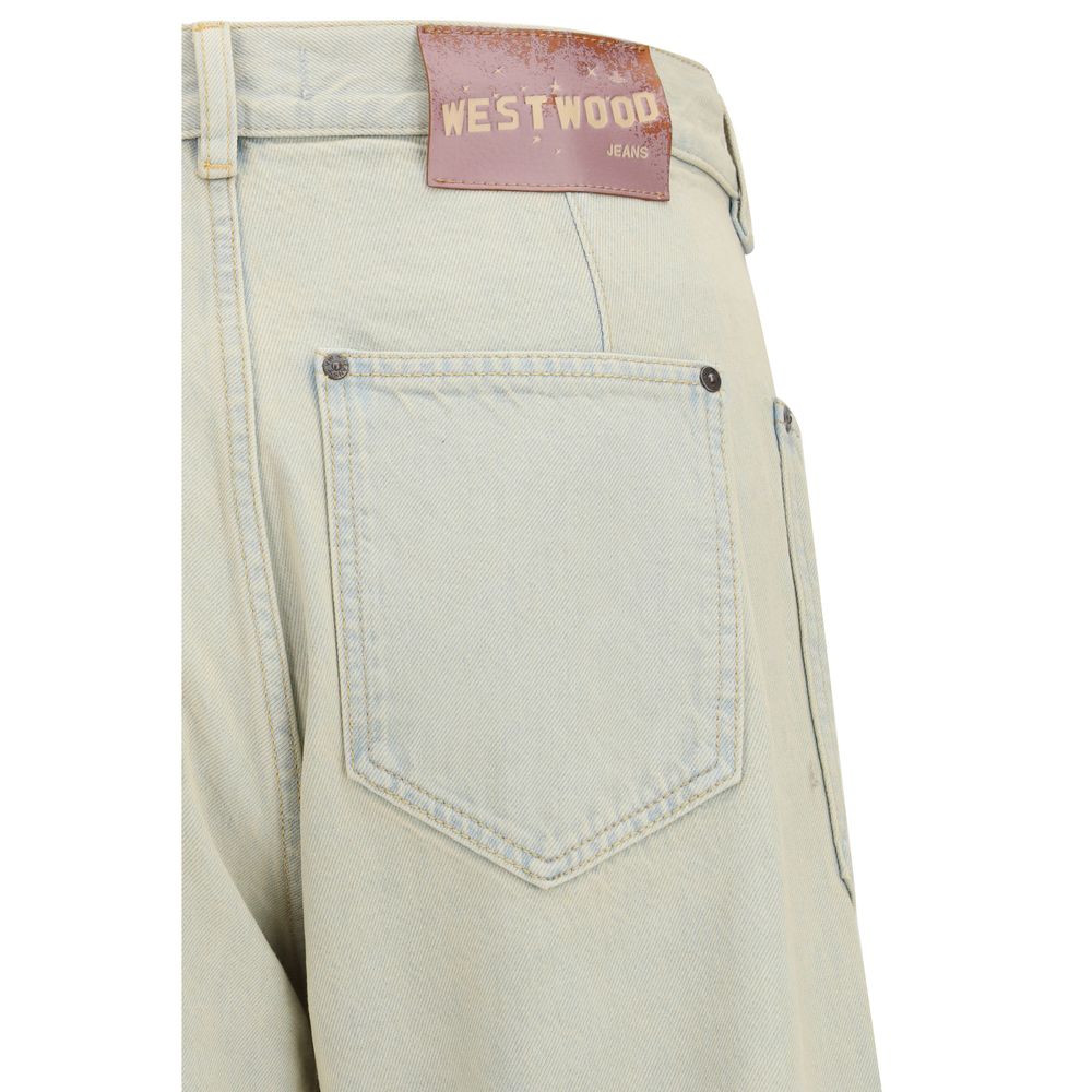 Vivienne Westwood Blue Cotton Jeans Denim - Qutton
