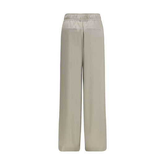Brunello Cucinelli Bicolor Silk Casual Pants - Qutton