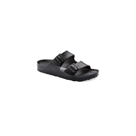 Birkenstock Black Polyester Flat Sandals - Qutton