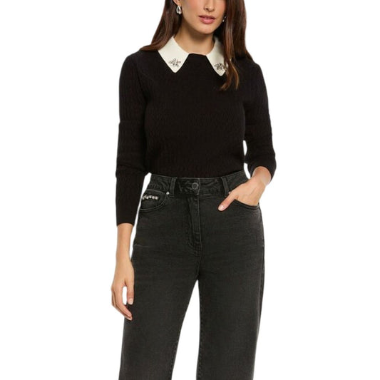 Morgan De Toi Black Viscose Sweatshirt - Qutton