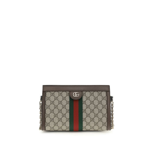 Gucci Brown Fabric Handbag - Qutton