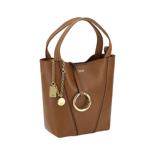 Chloé Brown Calf Leather Bos Taurus Shoulder Bag - Qutton