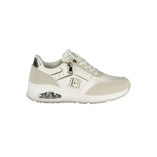 Laura Biagiotti White Polyurethane Women Sneaker
