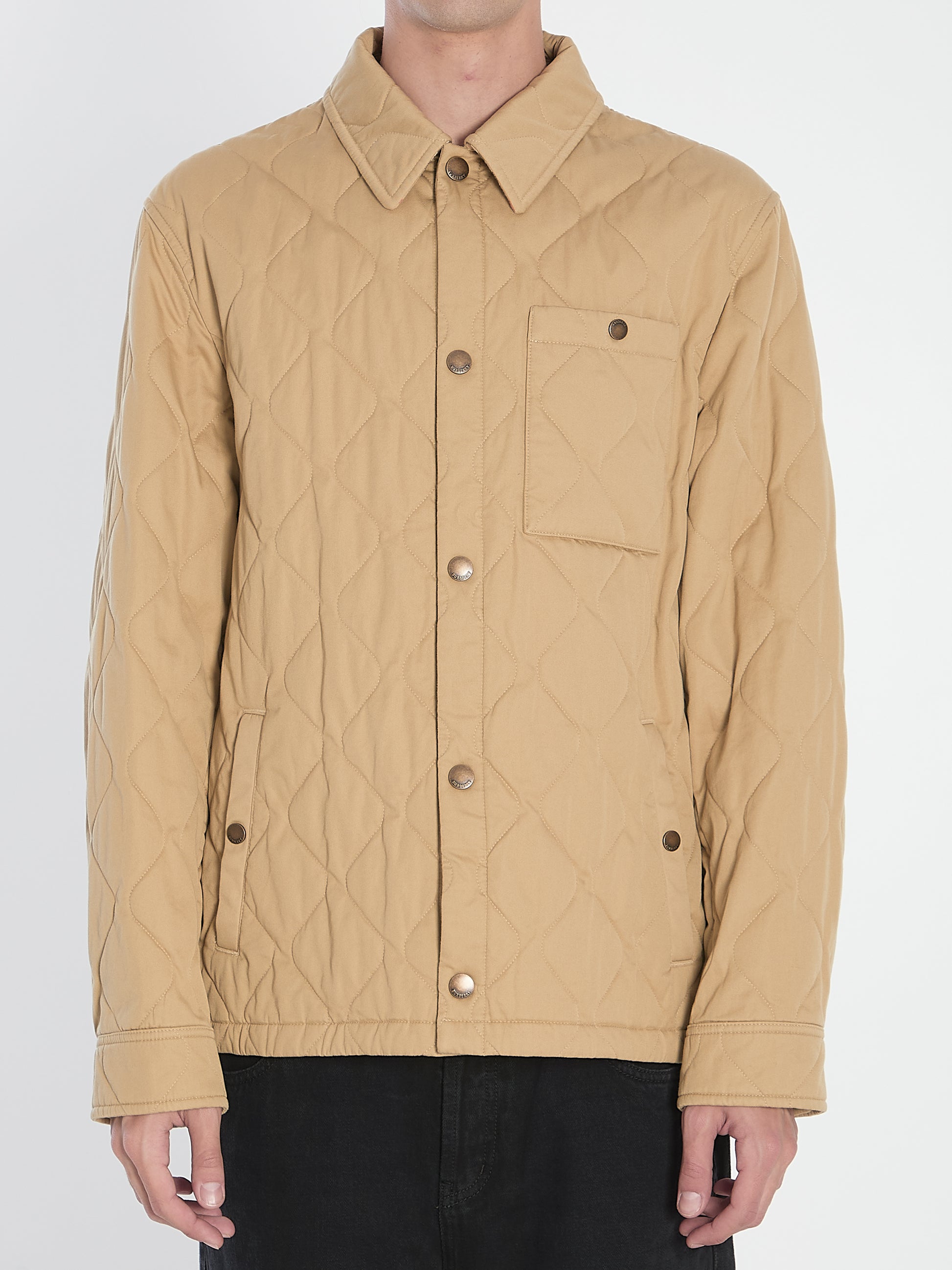 Quilted Gabardine Jacket