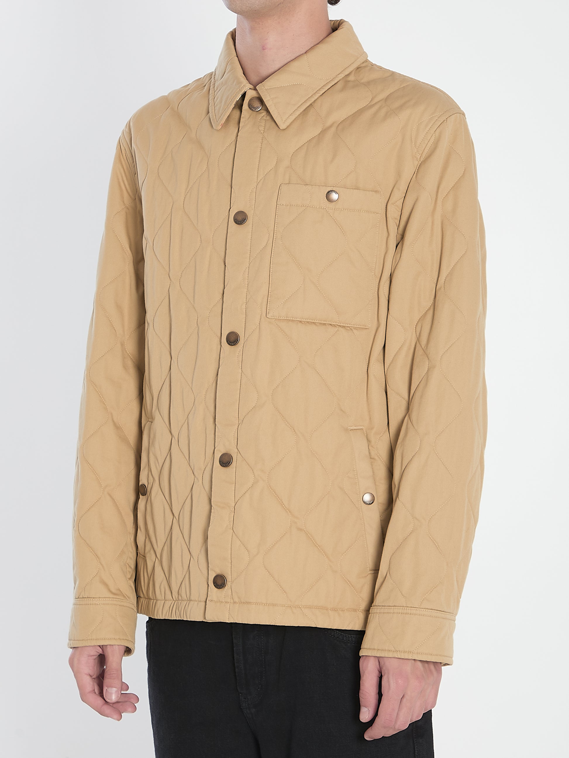 Quilted Gabardine Jacket