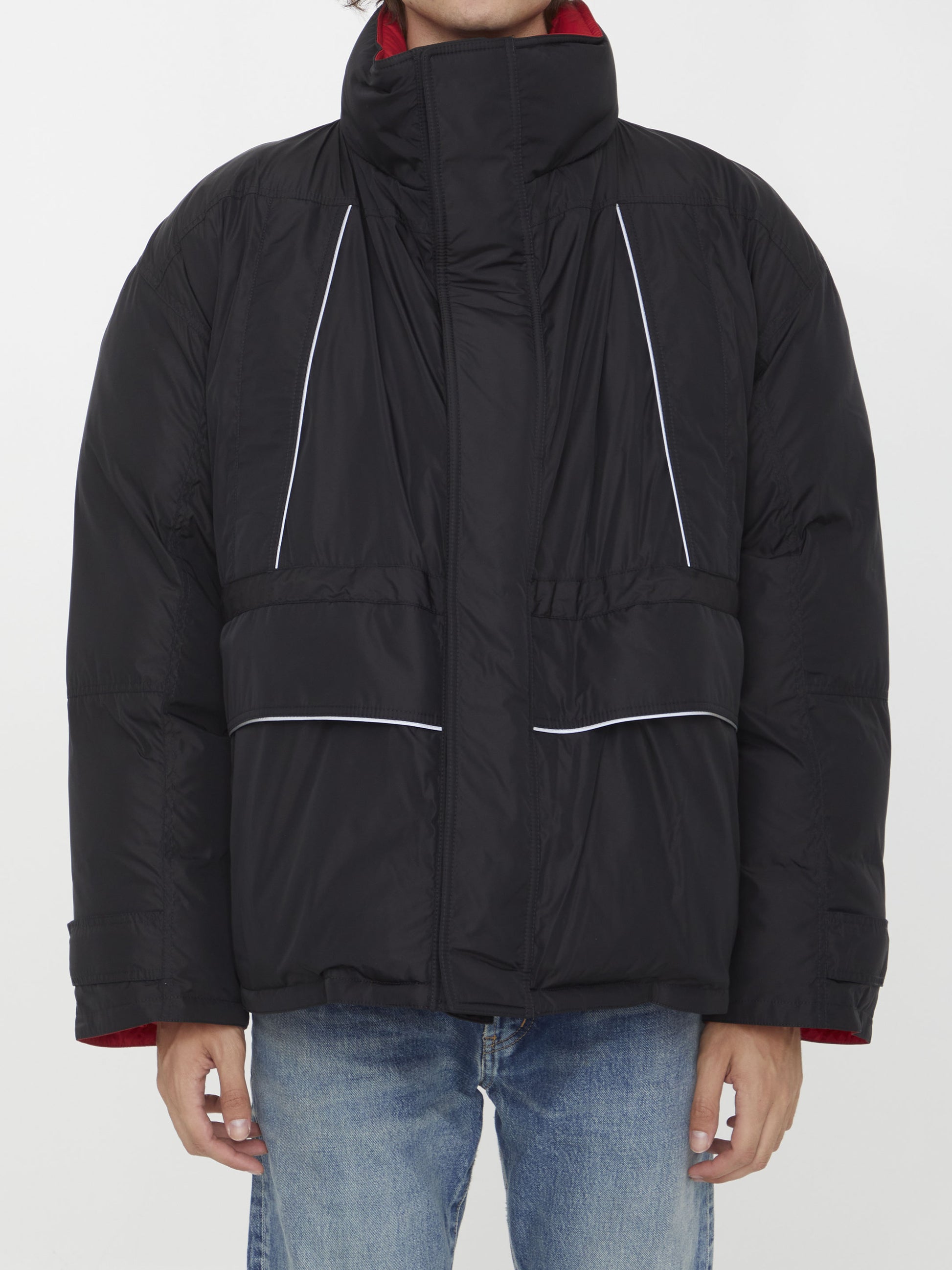 Balenciaga Wrap parka