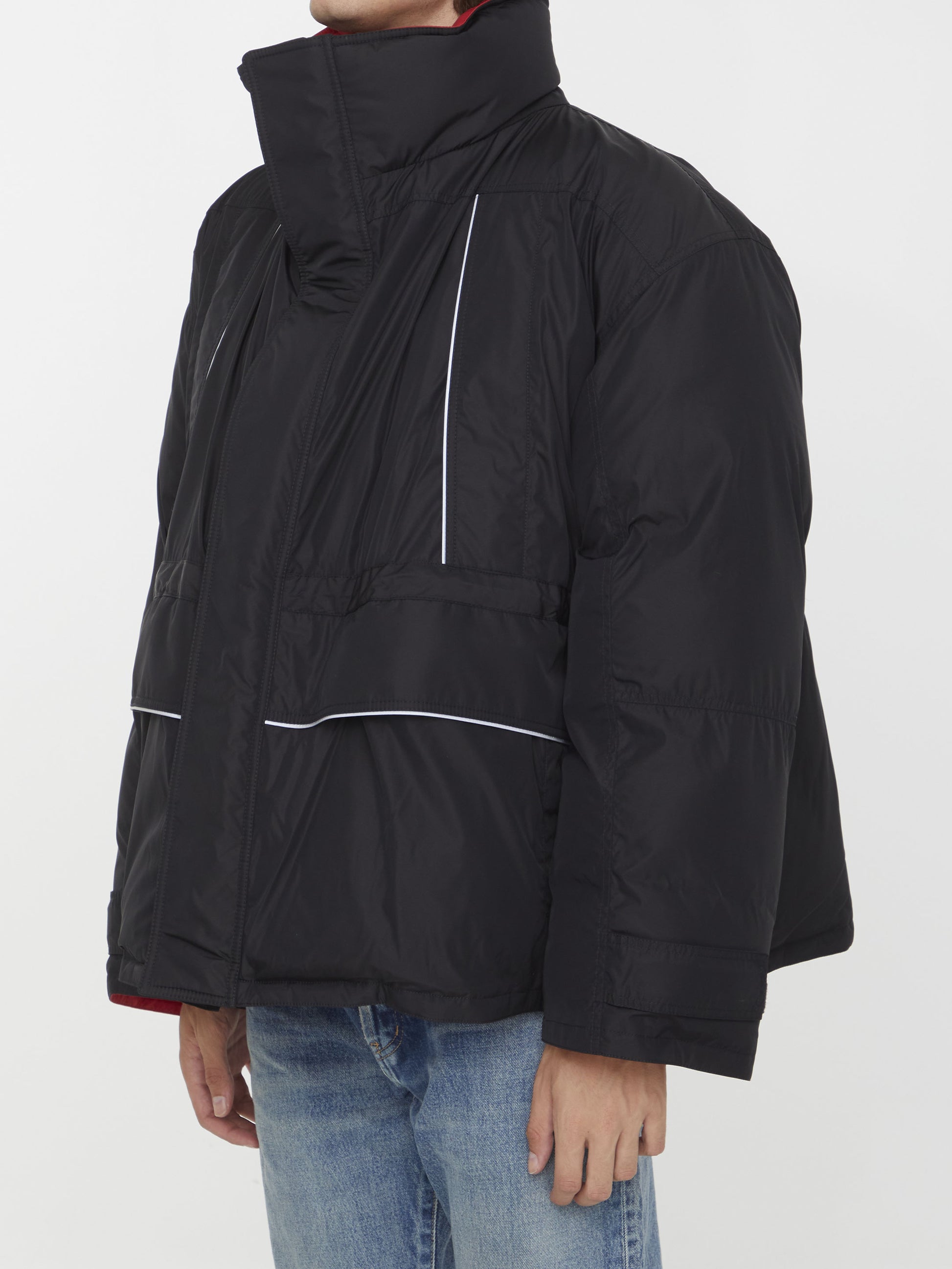 Balenciaga Wrap parka
