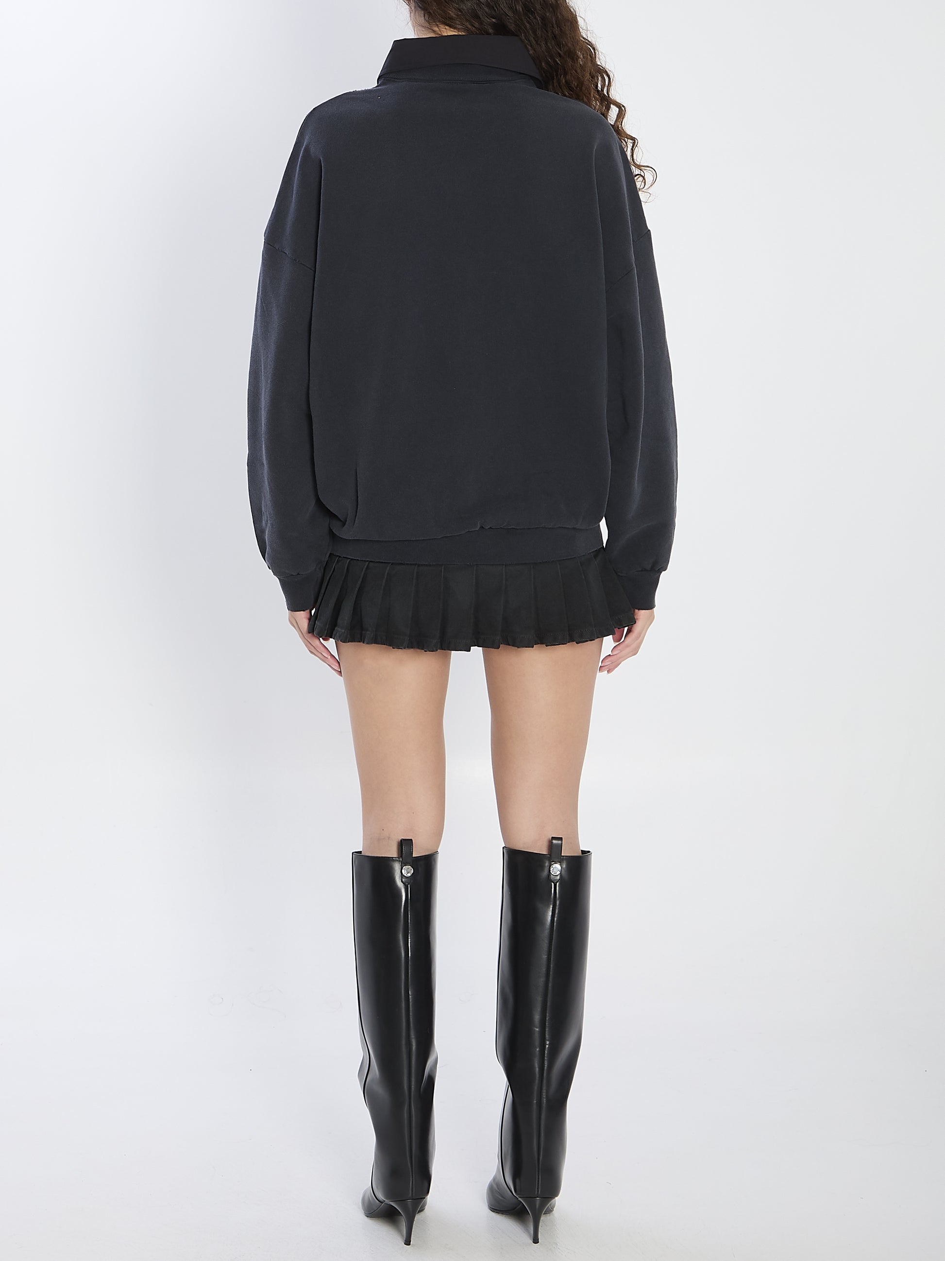 Mini dress in cotton