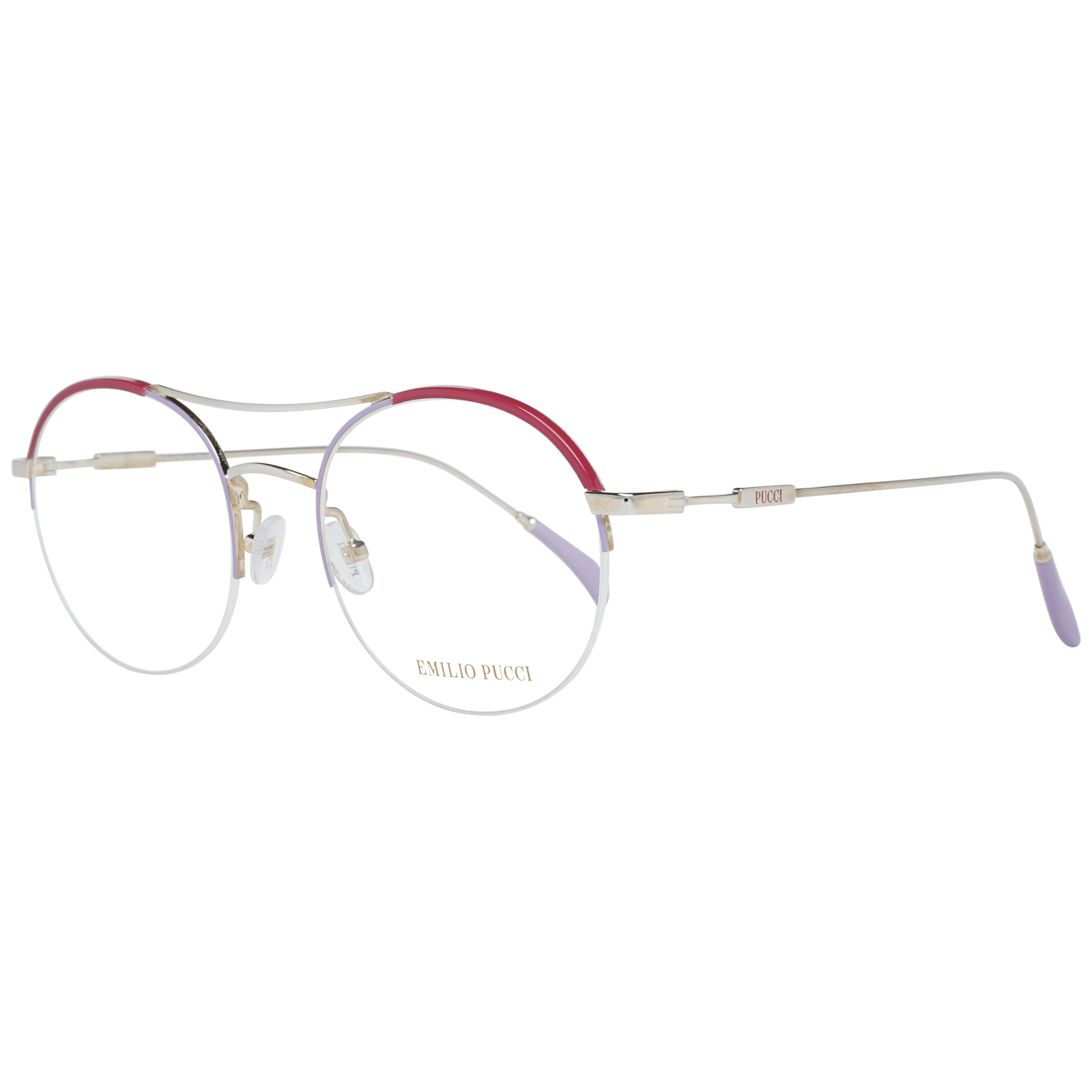 Emilio Pucci Multicolor Metal Glasses (Frames) - Qutton