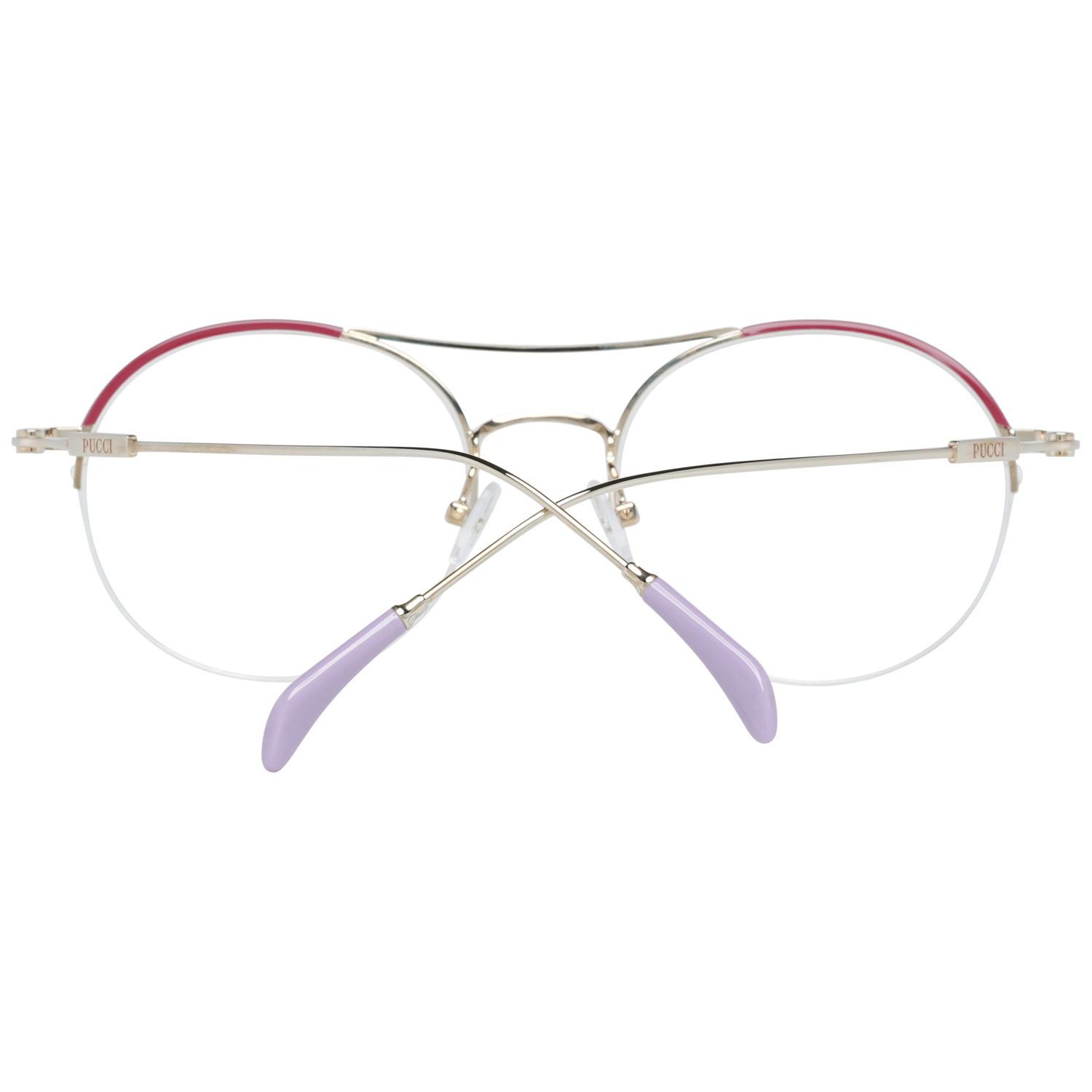 Emilio Pucci Multicolor Metal Glasses (Frames) - Qutton