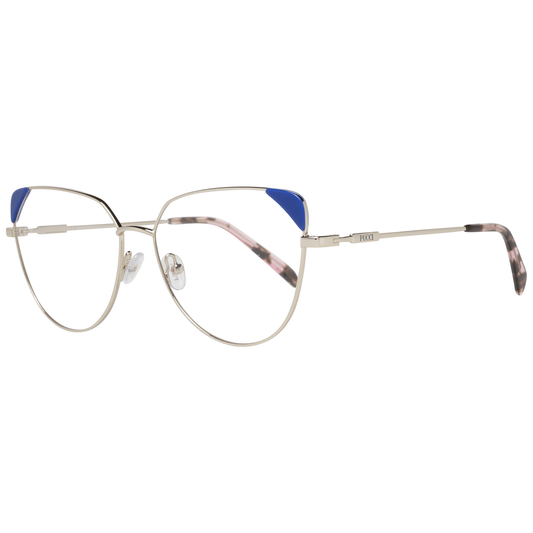 Emilio Pucci Gold Metal & Plastic Glasses (Frames) - Qutton