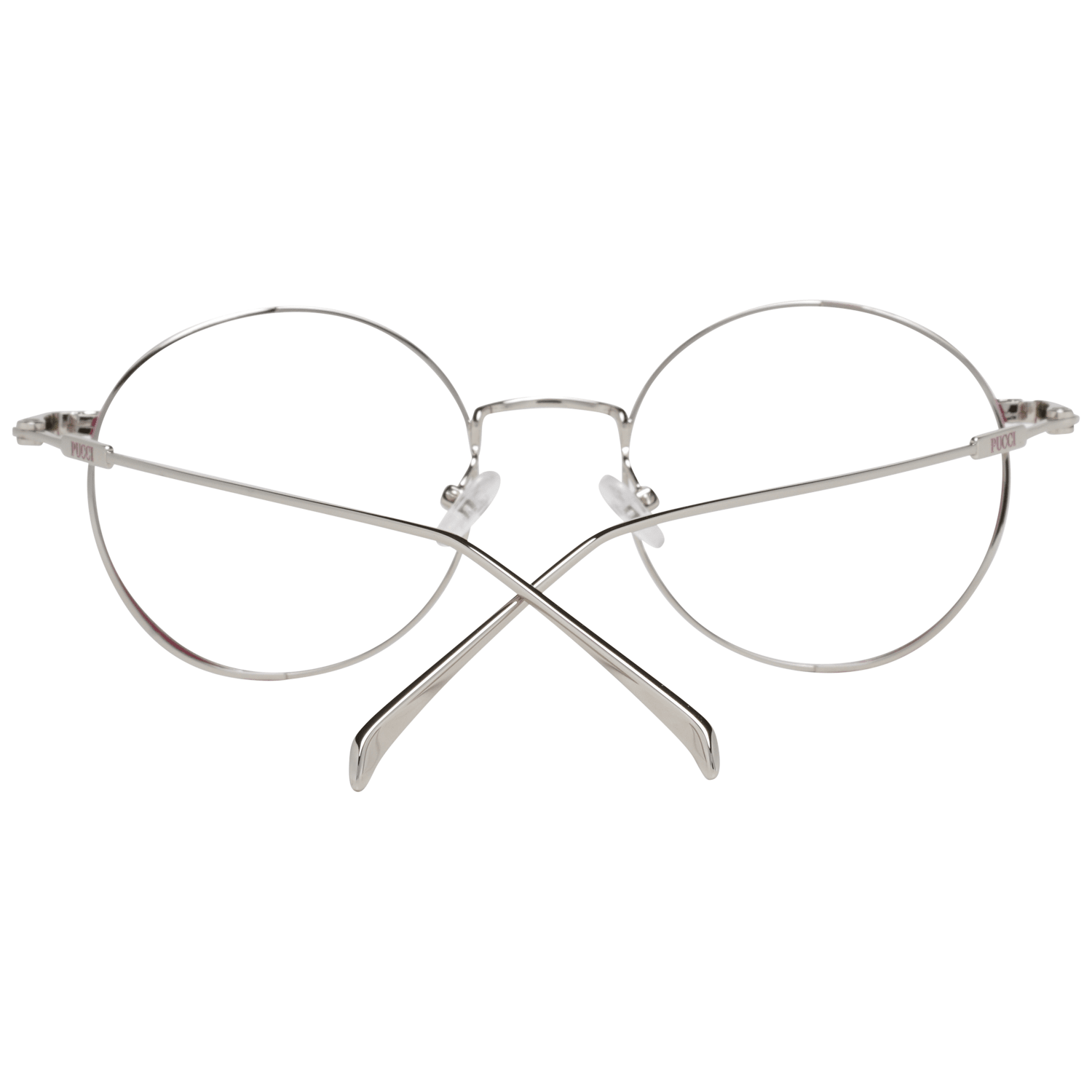 Emilio Pucci Gray Metal Glasses (Frames) - Qutton