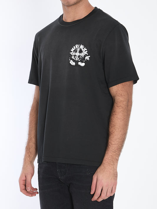 Amiri Music Record t-shirt casual shortsleeves