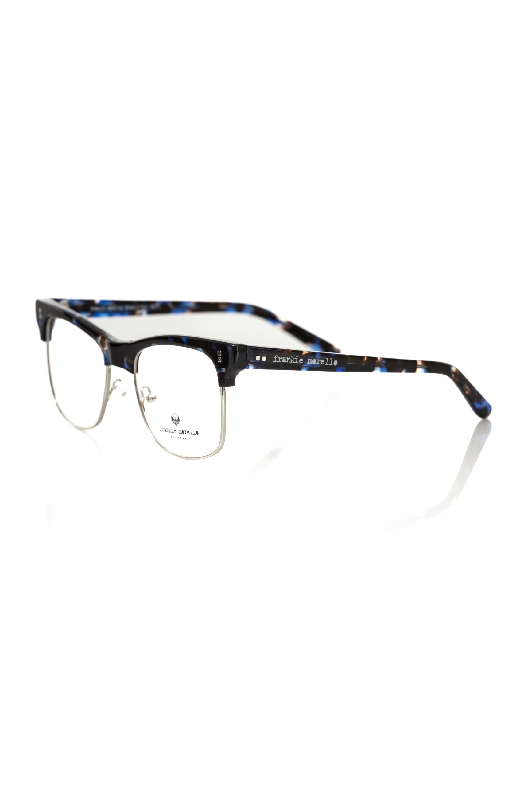 Frankie Morello Blue Metallic Men Frame