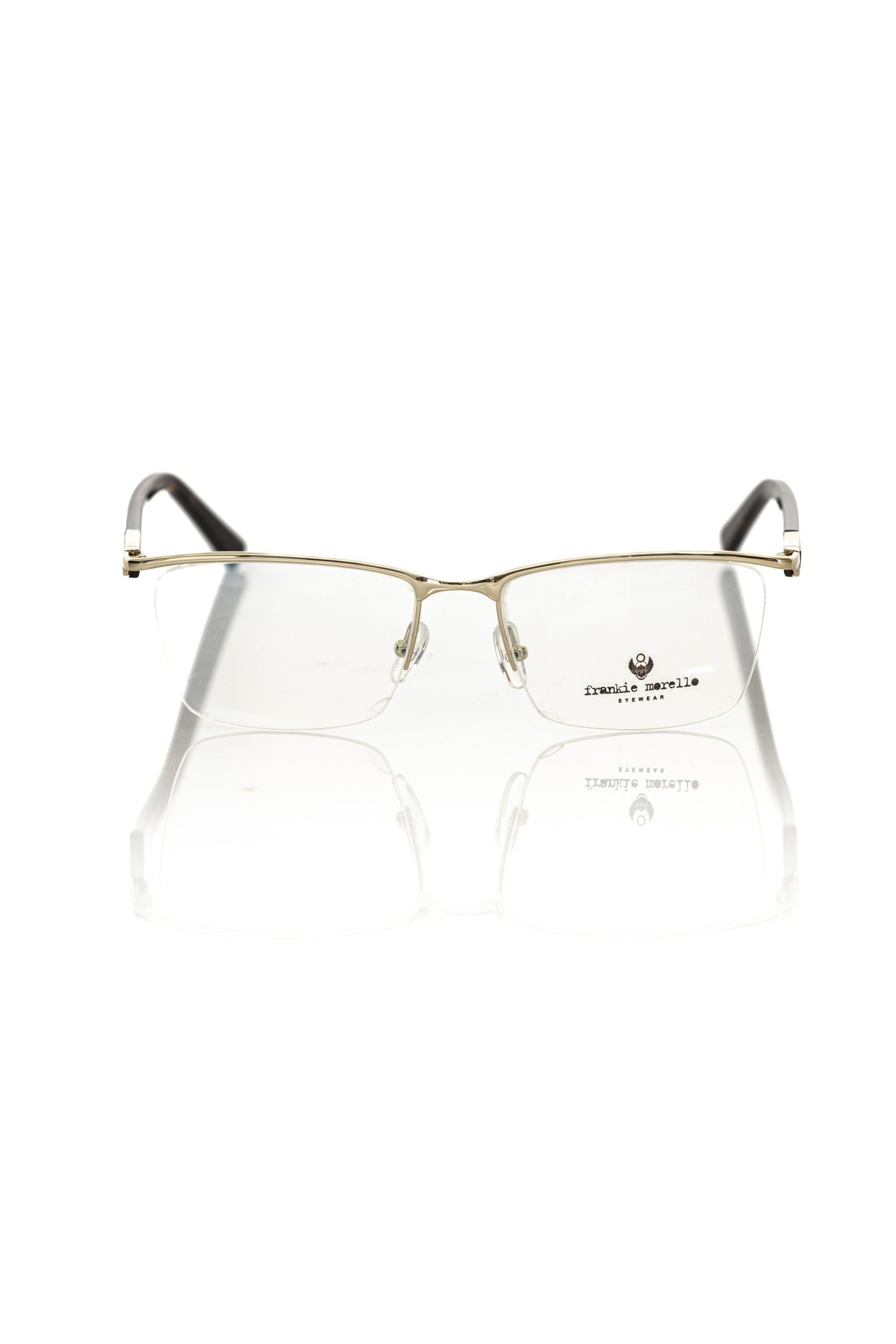 Frankie Morello Gold Metallic Mens Frame