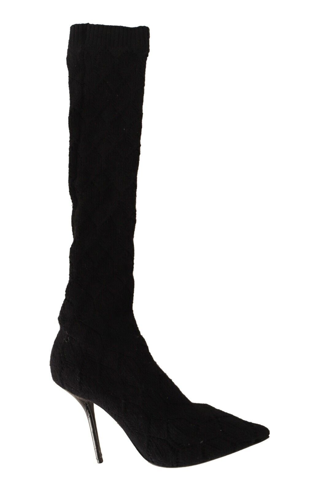 Dolce & Gabbana Elegant Black Stretch Socks Boots