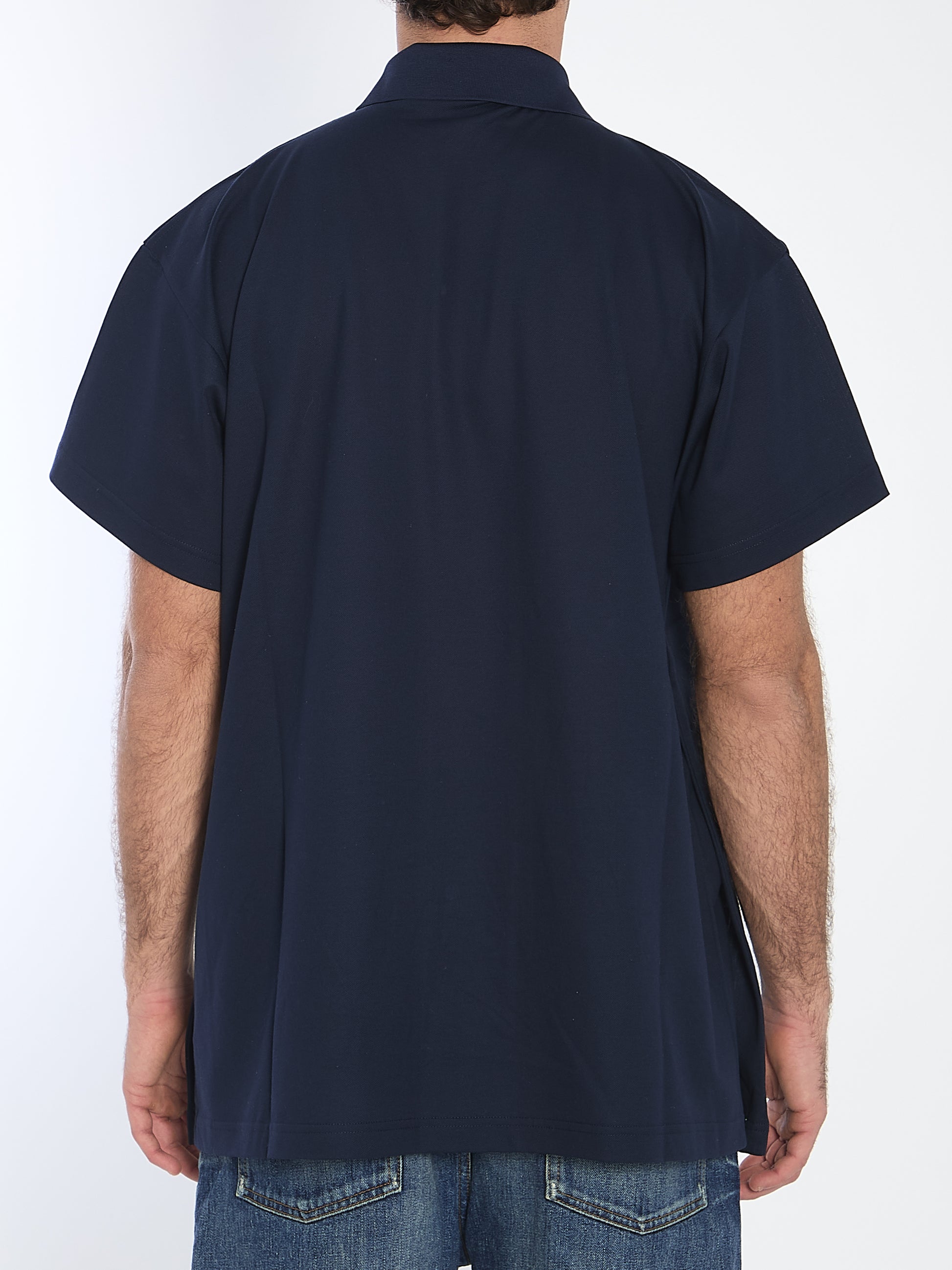 Intertwined polo shirt