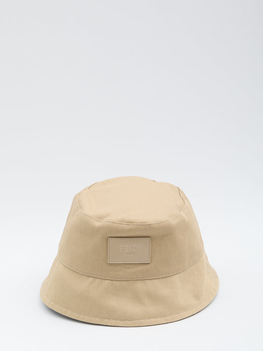 Beige bucket hat