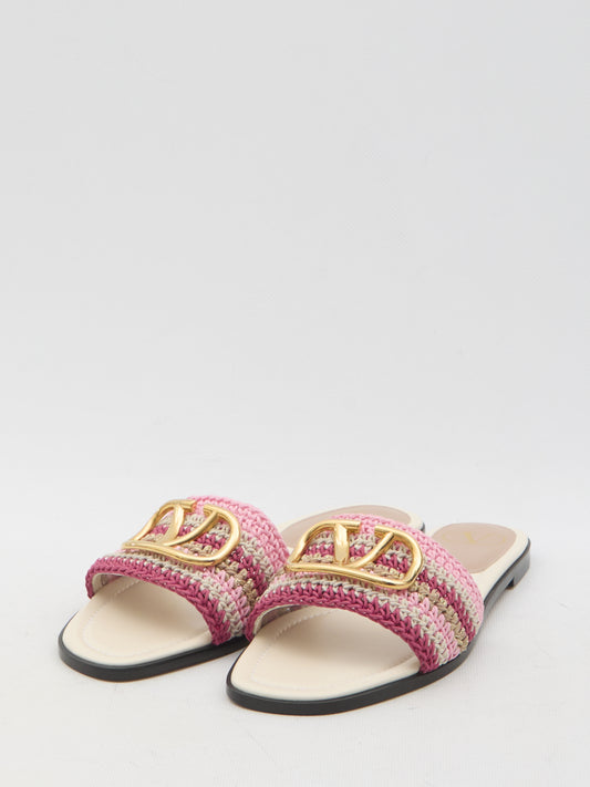 VLogo Signature slide sandals