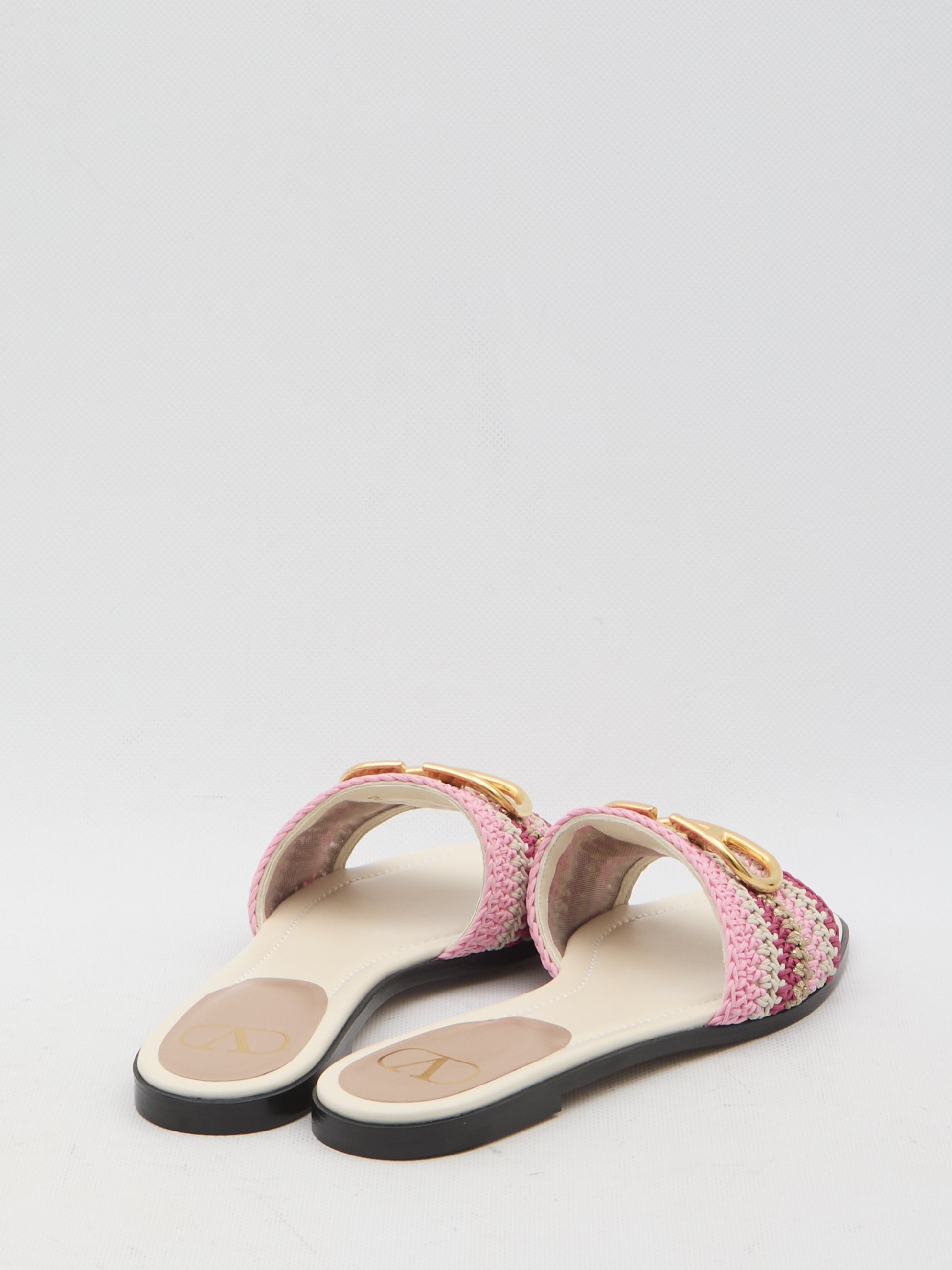 VLogo Signature slide sandals