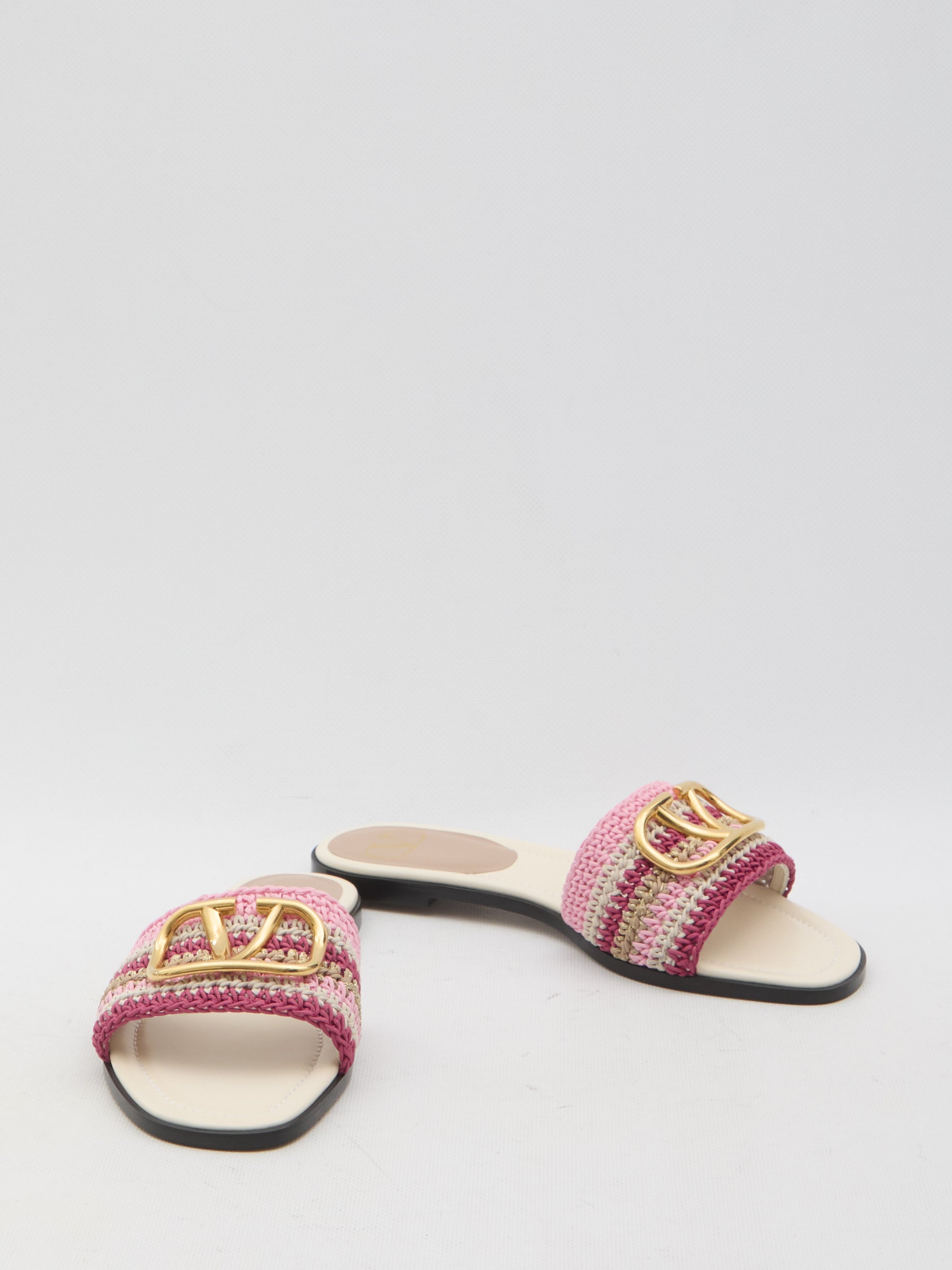VLogo Signature slide sandals