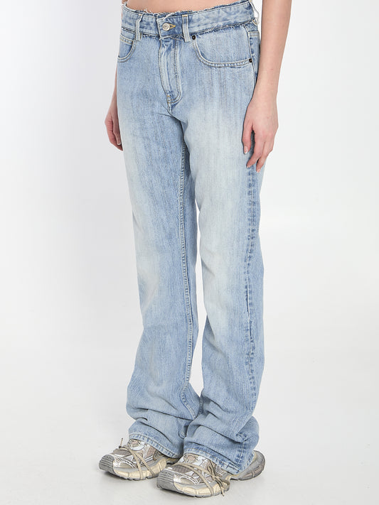 Low-rise jeans