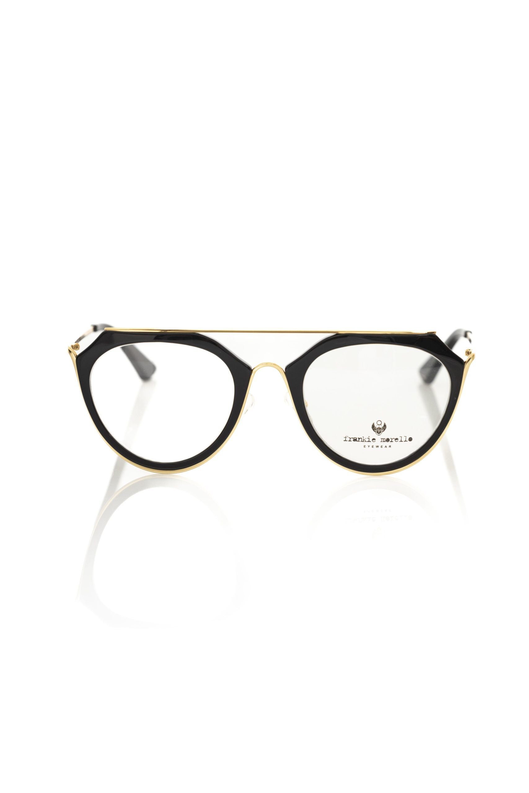 Frankie Morello Black Acetate Frames
