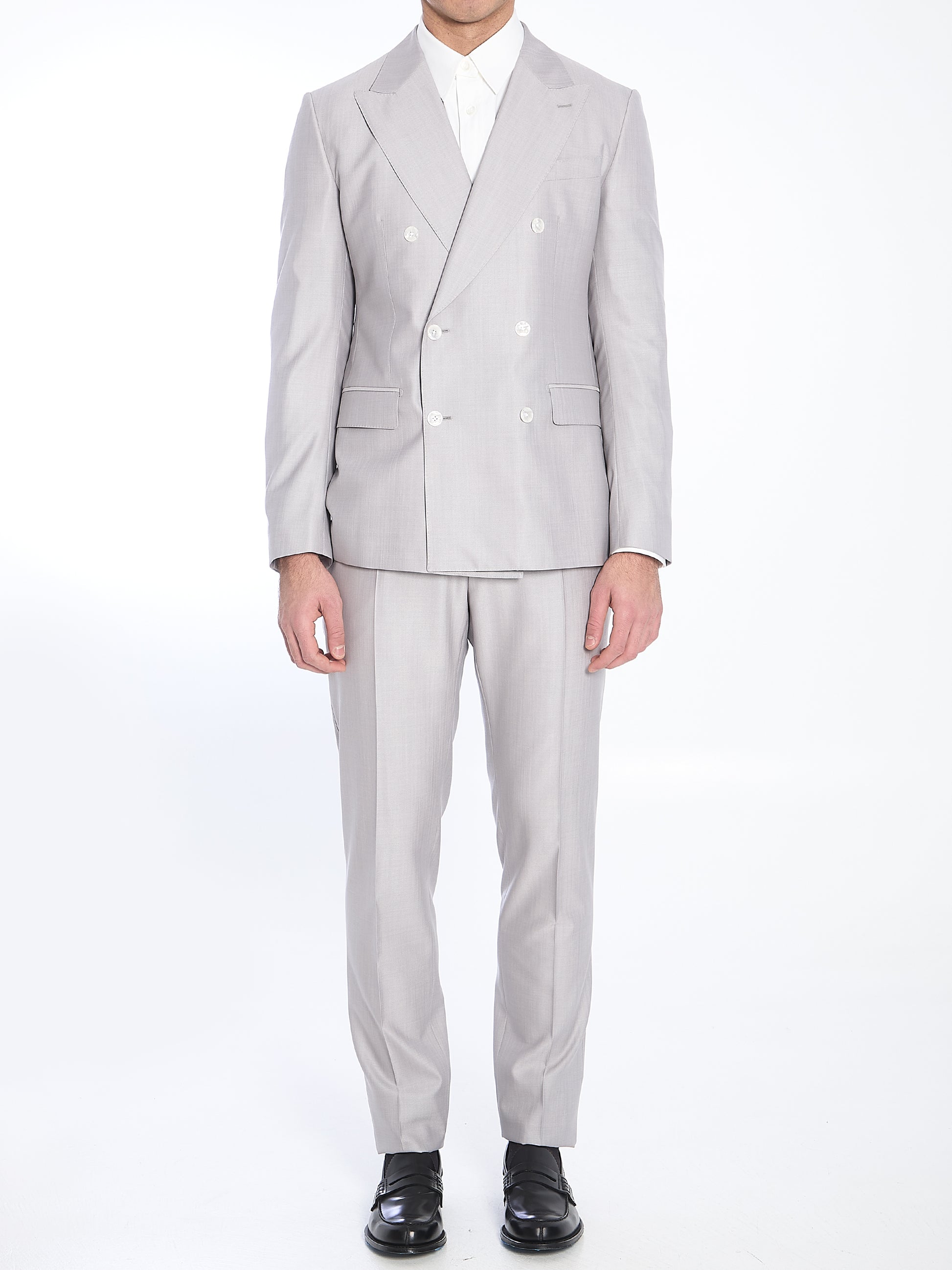 Deconstructed two-piece suit
