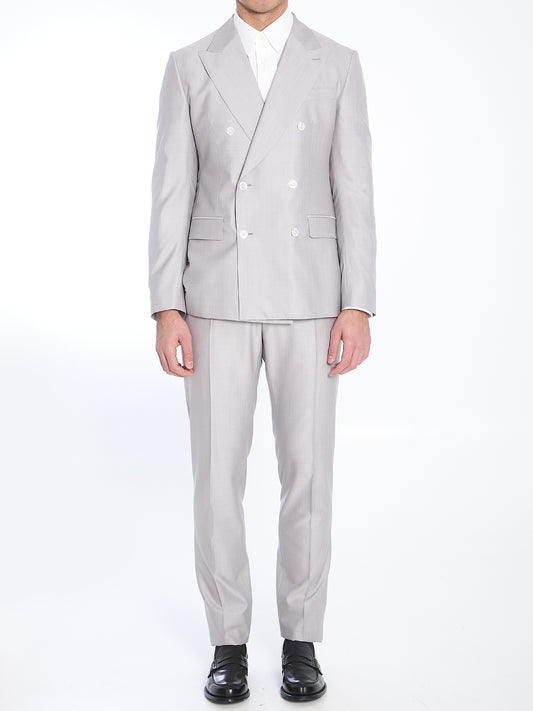 Deconstructed two-piece suit