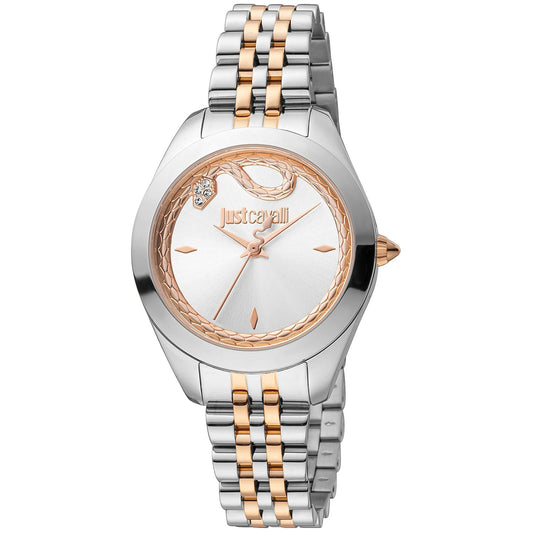 Just Cavalli Silver Women Watch