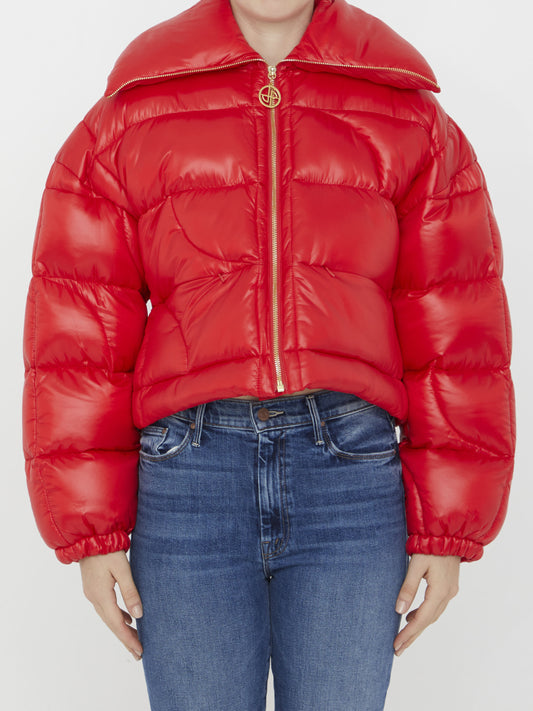 JP short puffer jacket