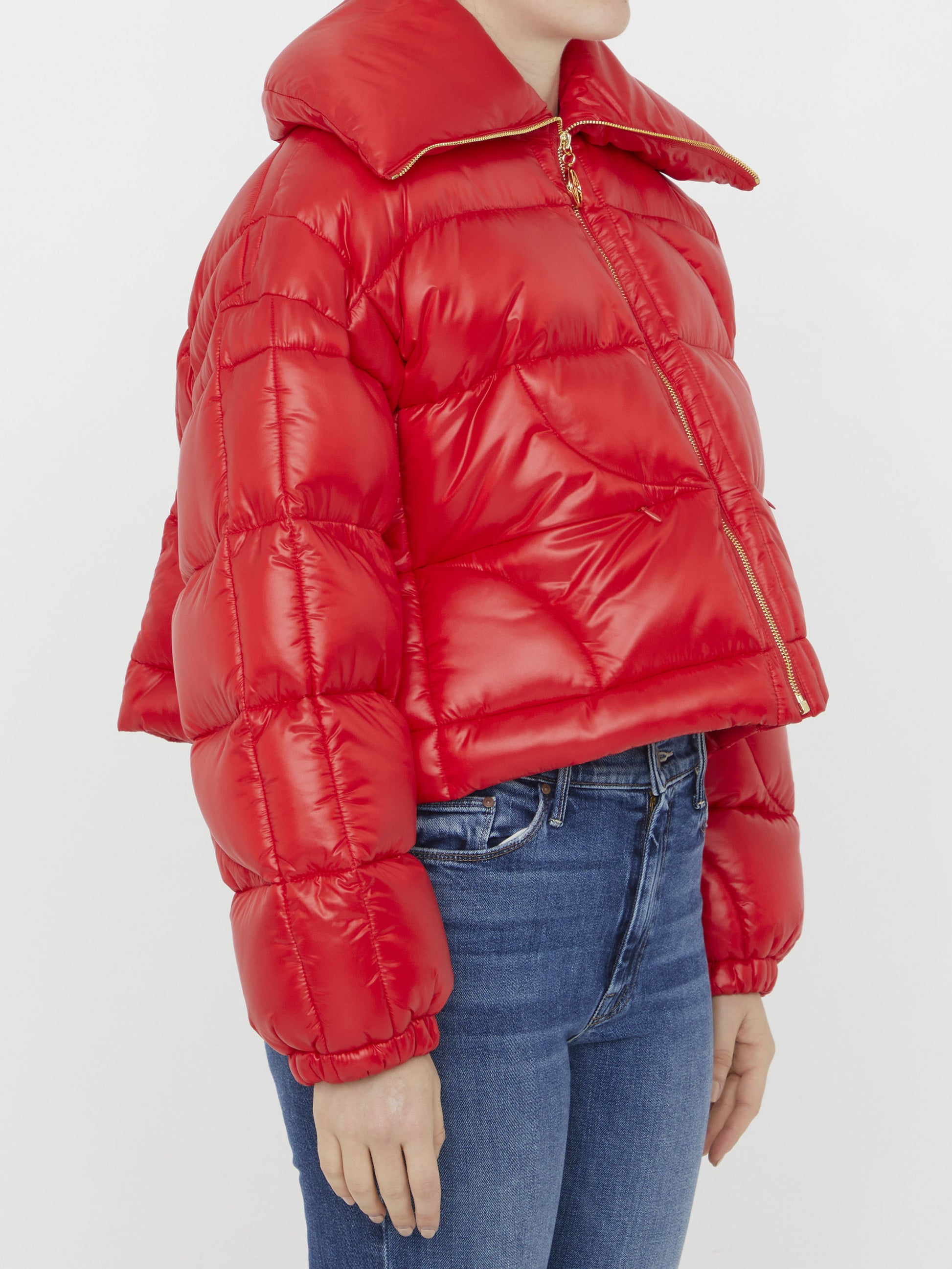 JP short puffer jacket