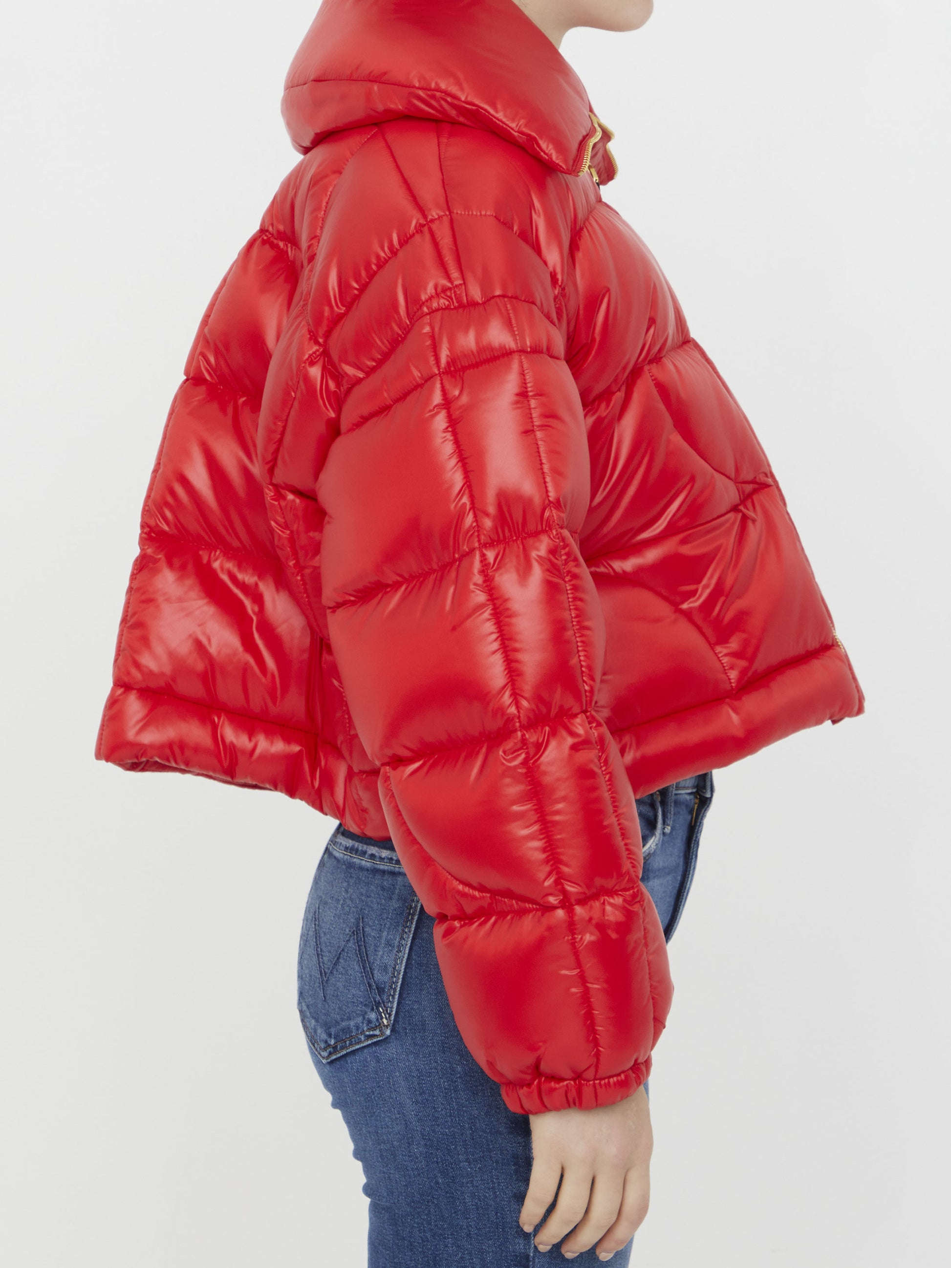 JP short puffer jacket