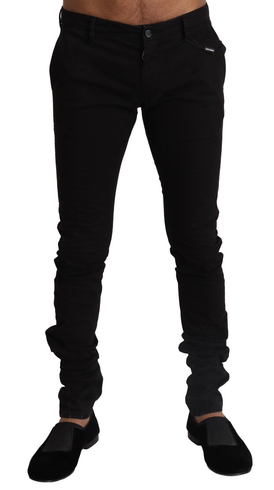 Dolce & Gabbana Elegant Slim Fit Skinny Pants for Men