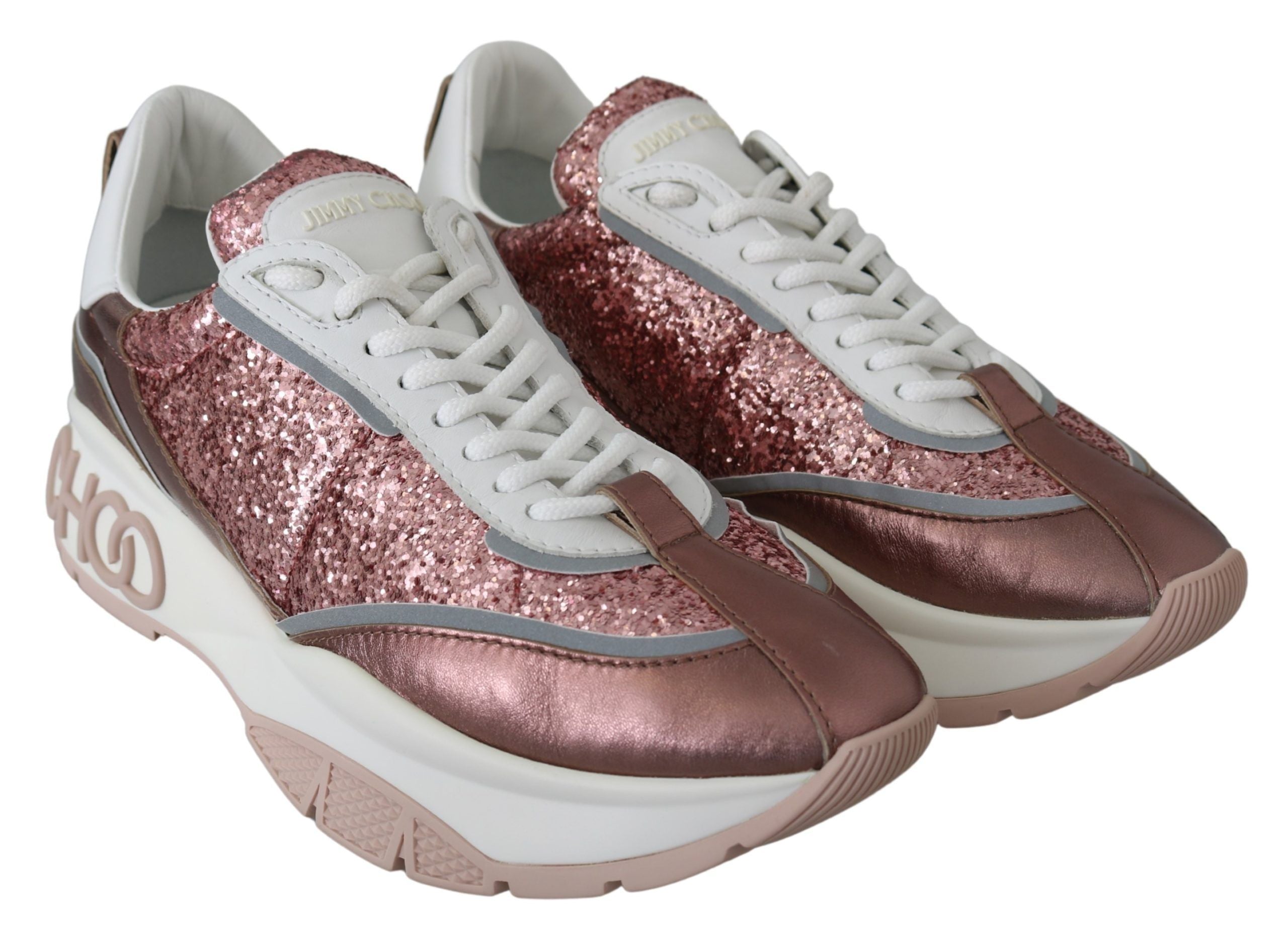 Jimmy Choo Candyfloss Glitter Sneaker Euphoria