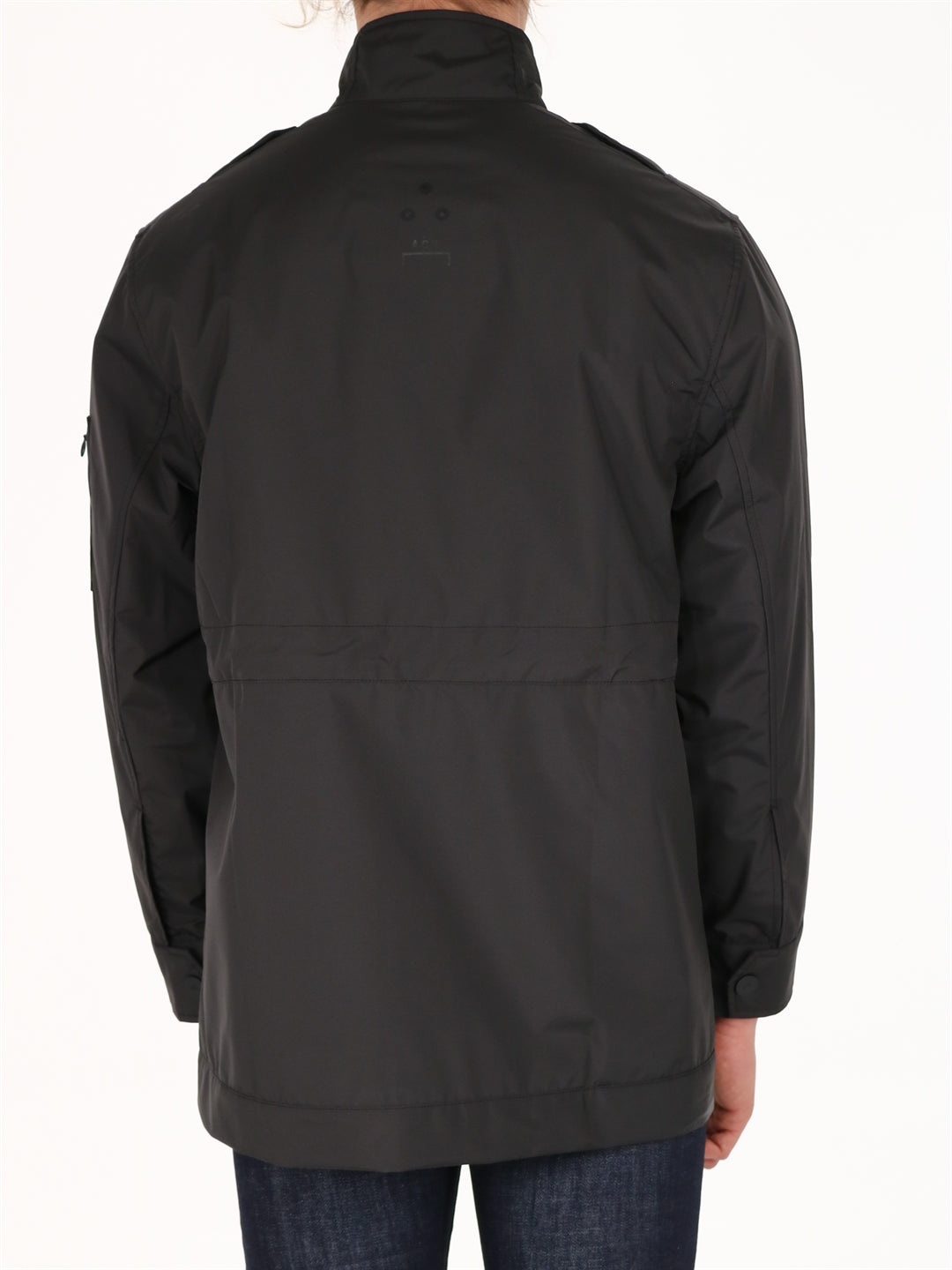 Windproof jacket 4 pockets black