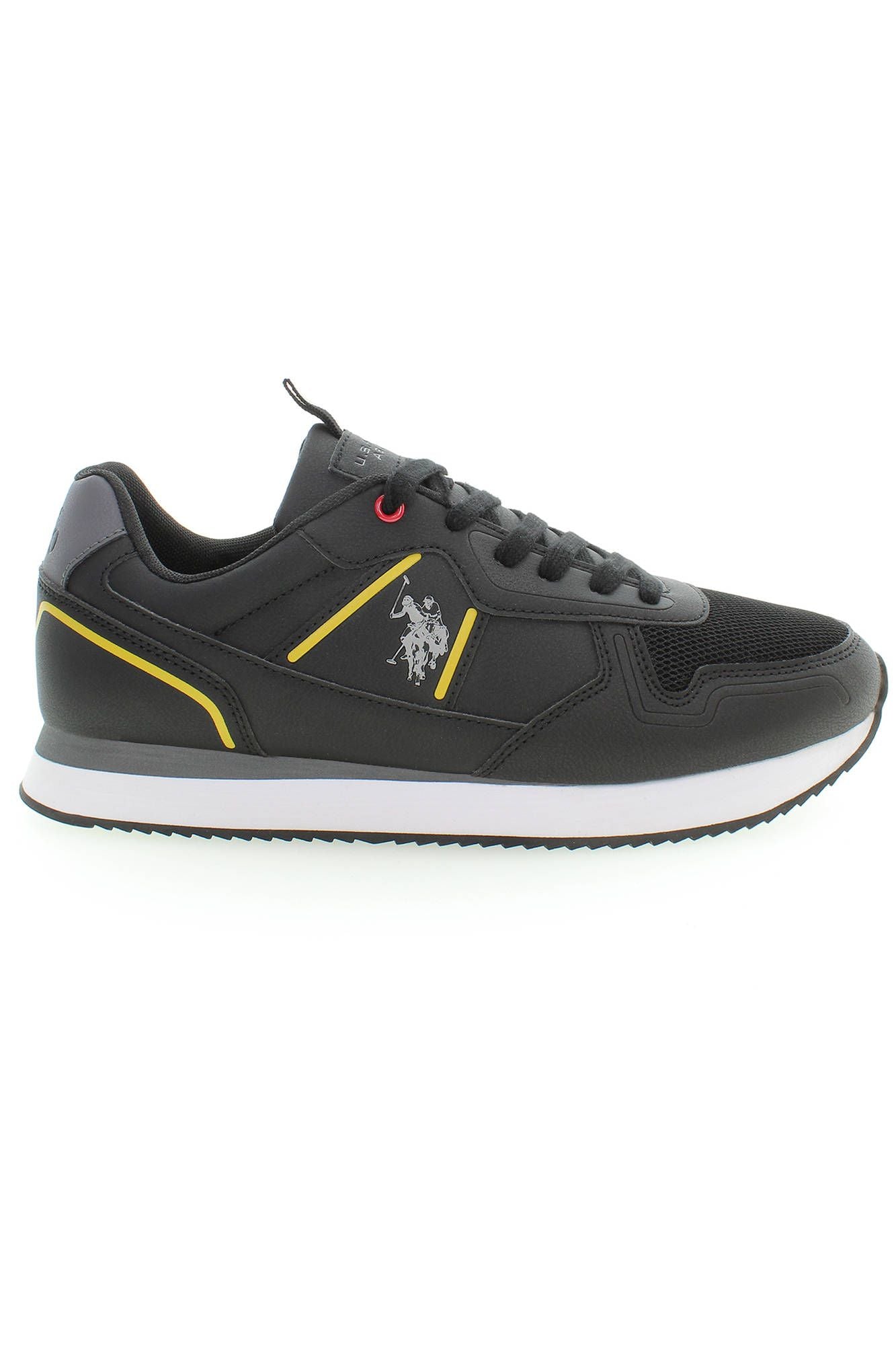 U.S. POLO ASSN. Black Polyester Men Sneaker