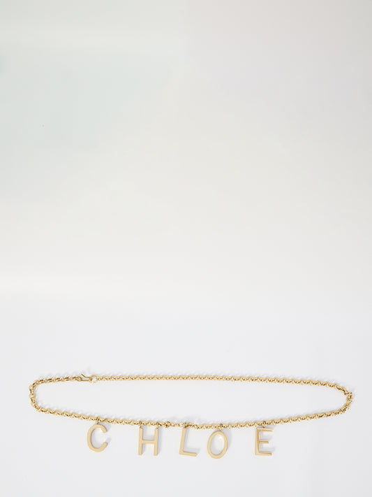 Chloé Lettes Jewelry Belt