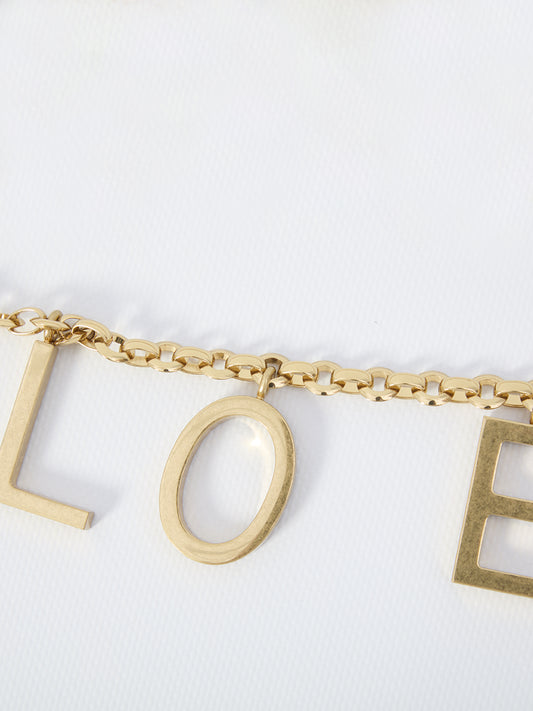 Chloé Lettes Jewelry Belt