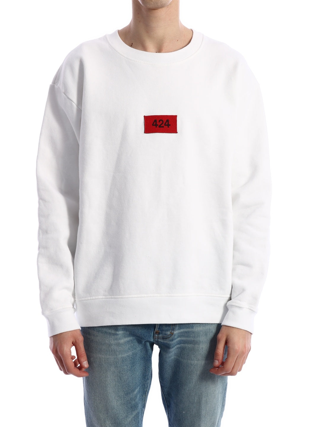 Sweatshirt Logo White