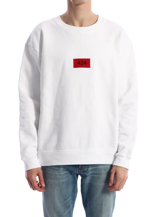 Sweatshirt Logo White