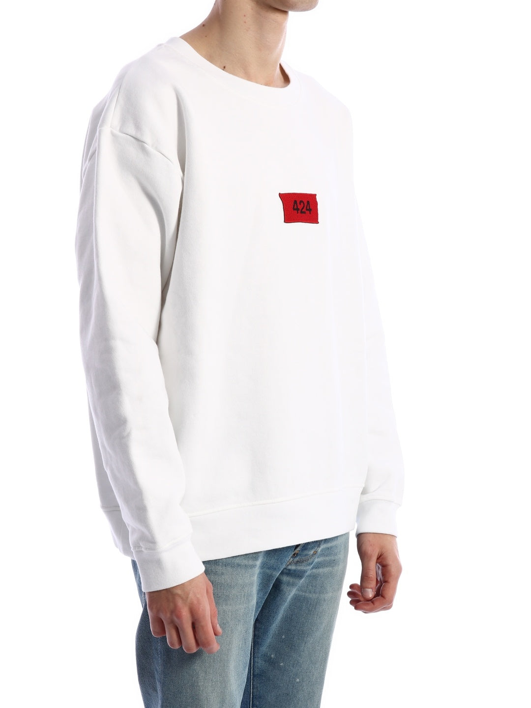 Sweatshirt Logo White
