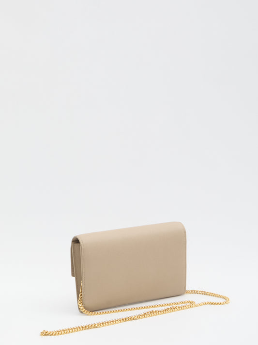 Uptown pouch with chain
