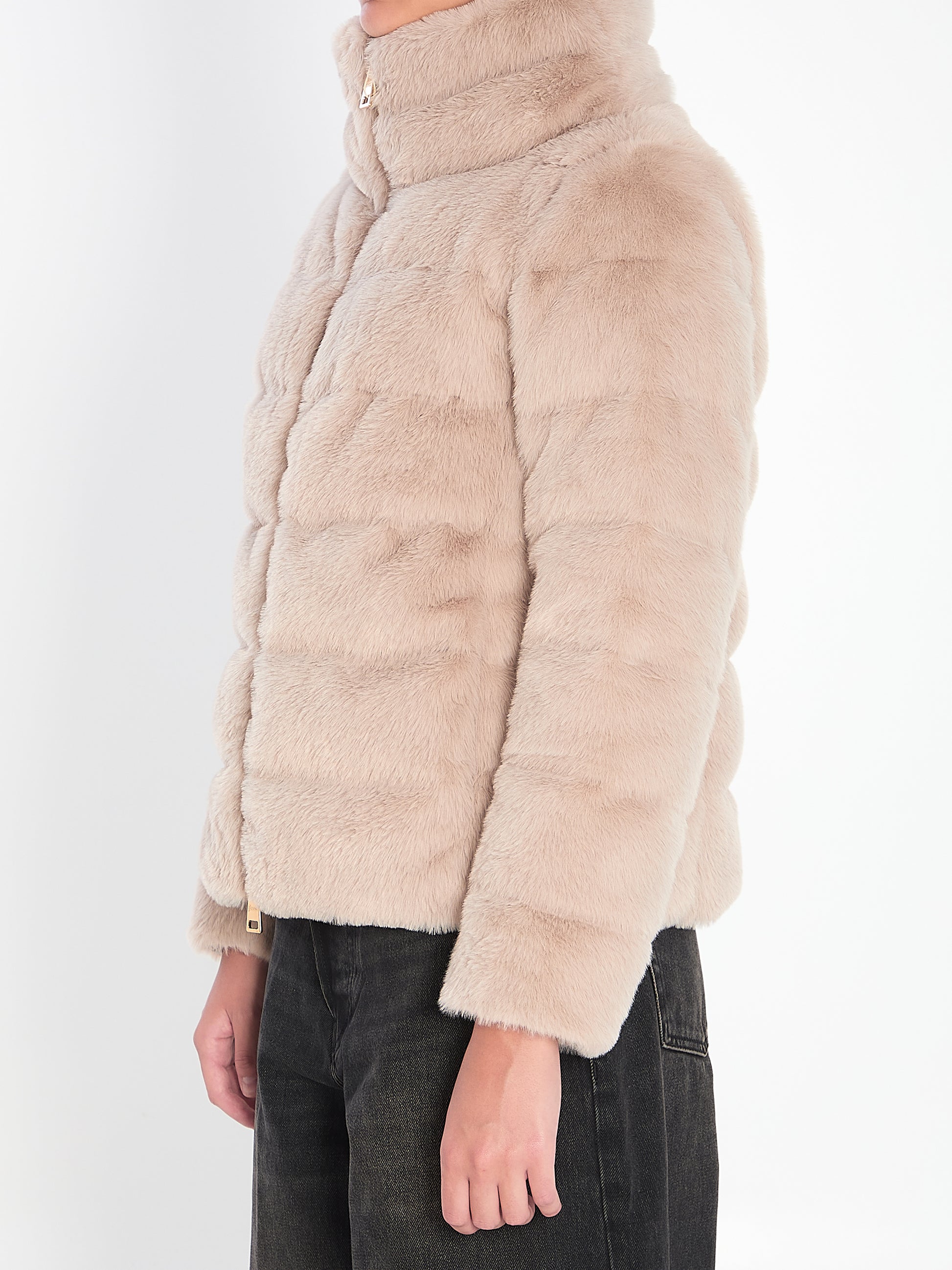 Eco-fur jacket