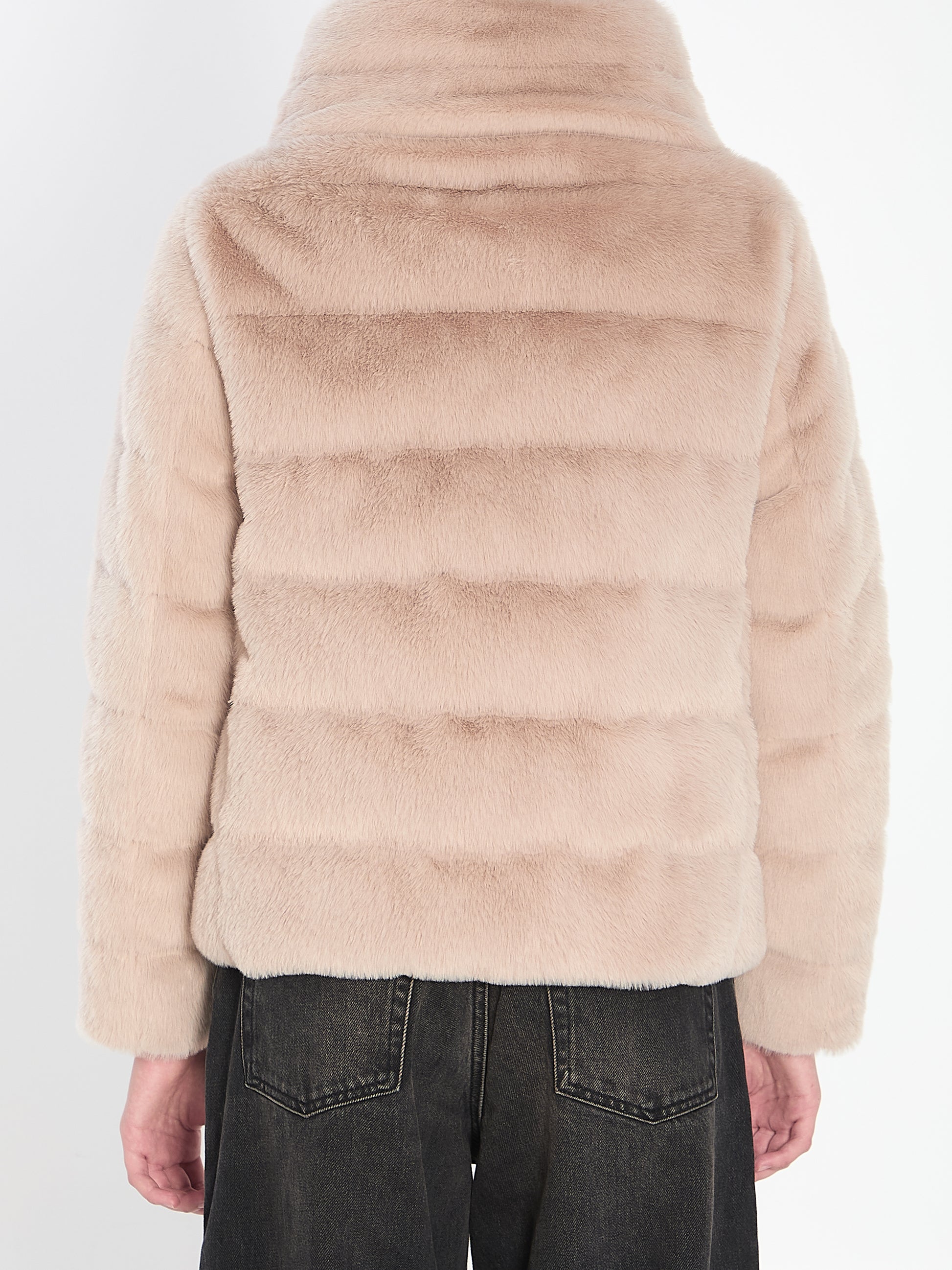 Eco-fur jacket