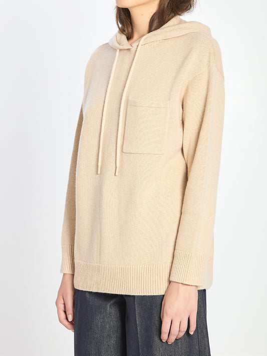Sweatshirt in wool and cashmere