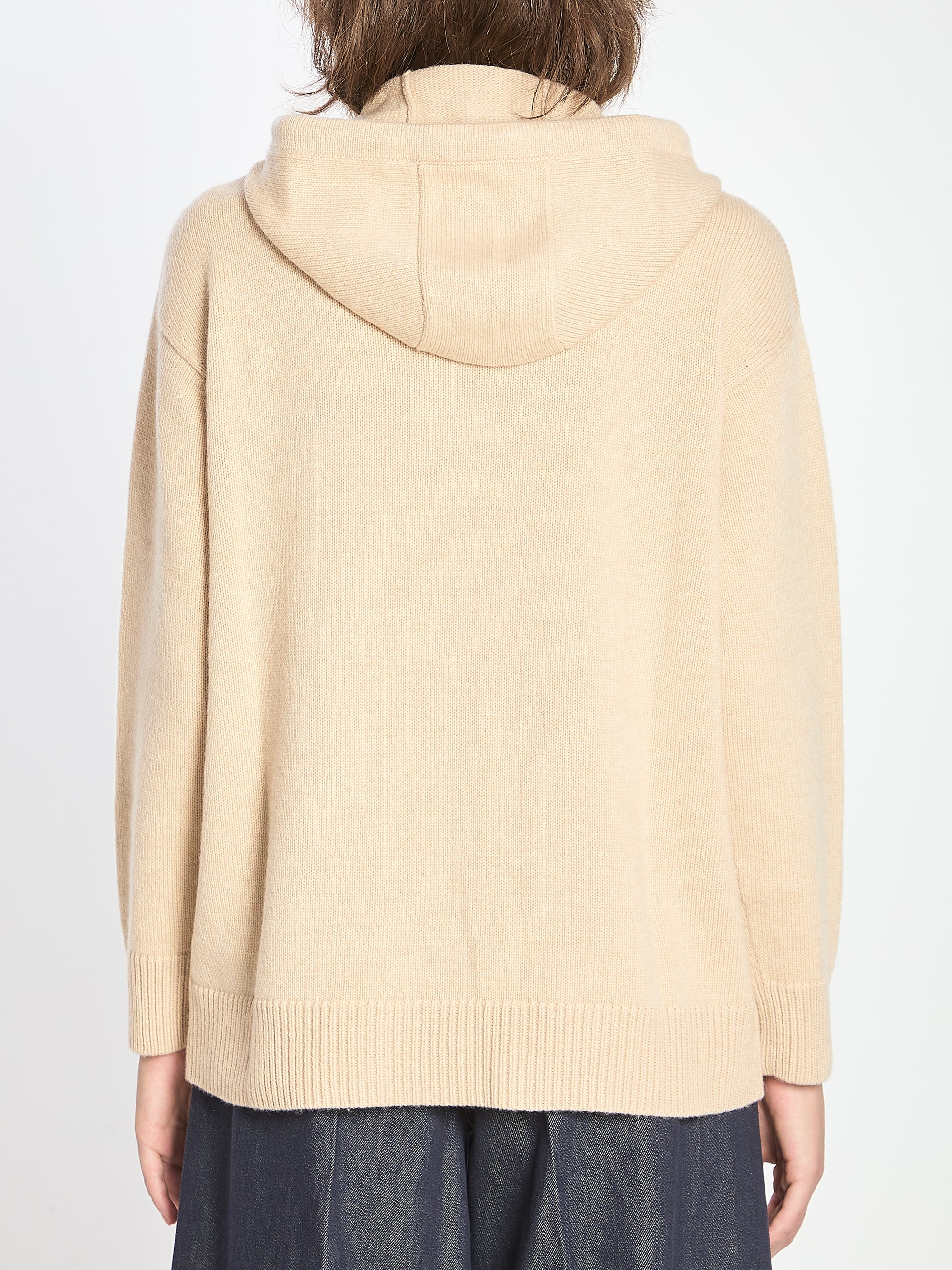 Sweatshirt in wool and cashmere