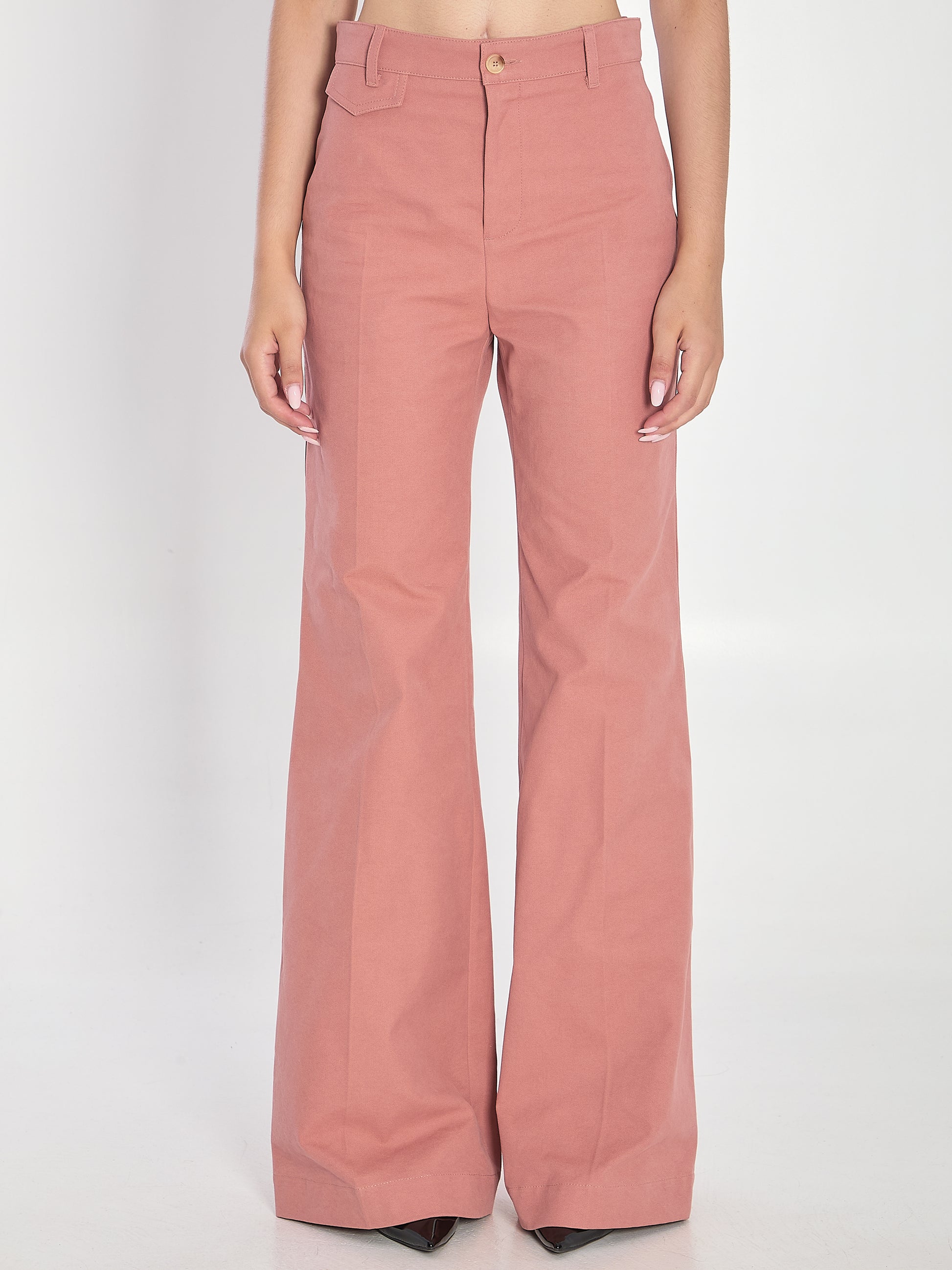 Flared trousers