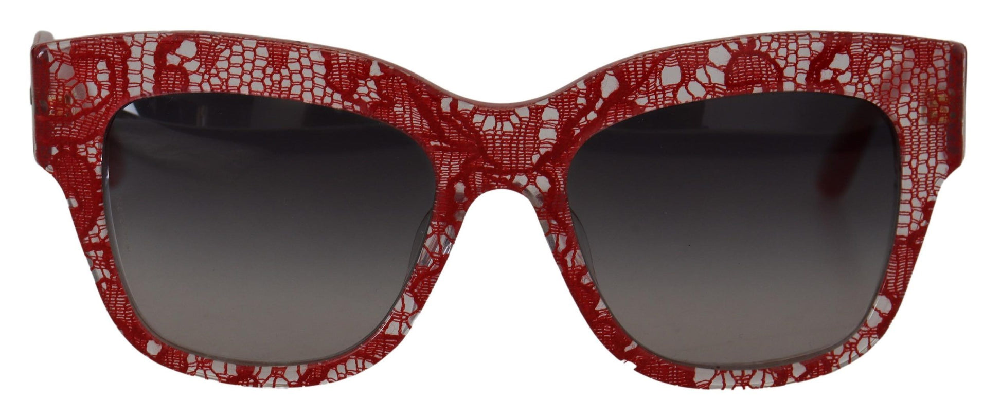 Dolce & Gabbana Sicilian Lace Accented Designer Sunglasses - Qutton