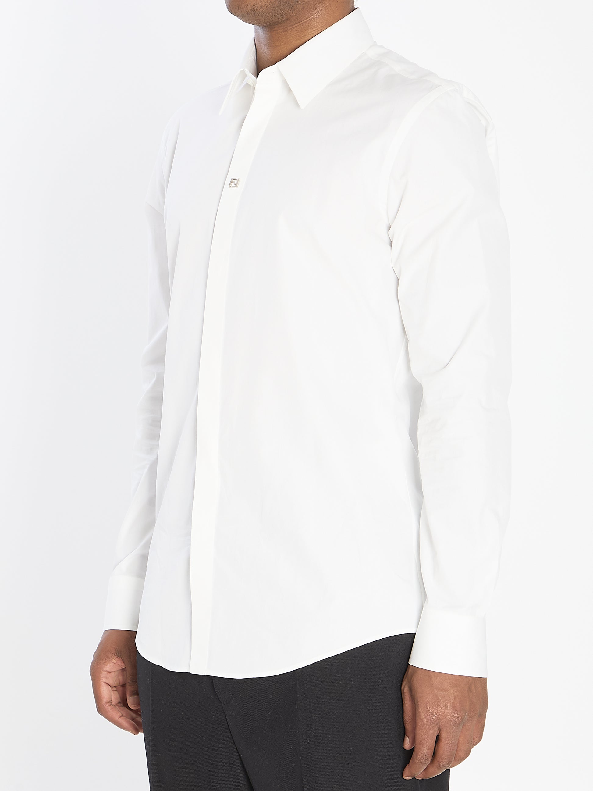 White cotton shirt